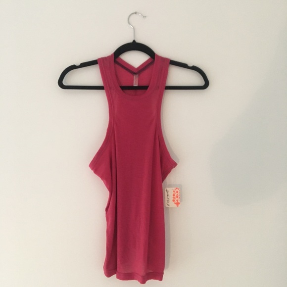 Free People Movement Tank Top Pink Size XS NWT - Picture 2 of 6